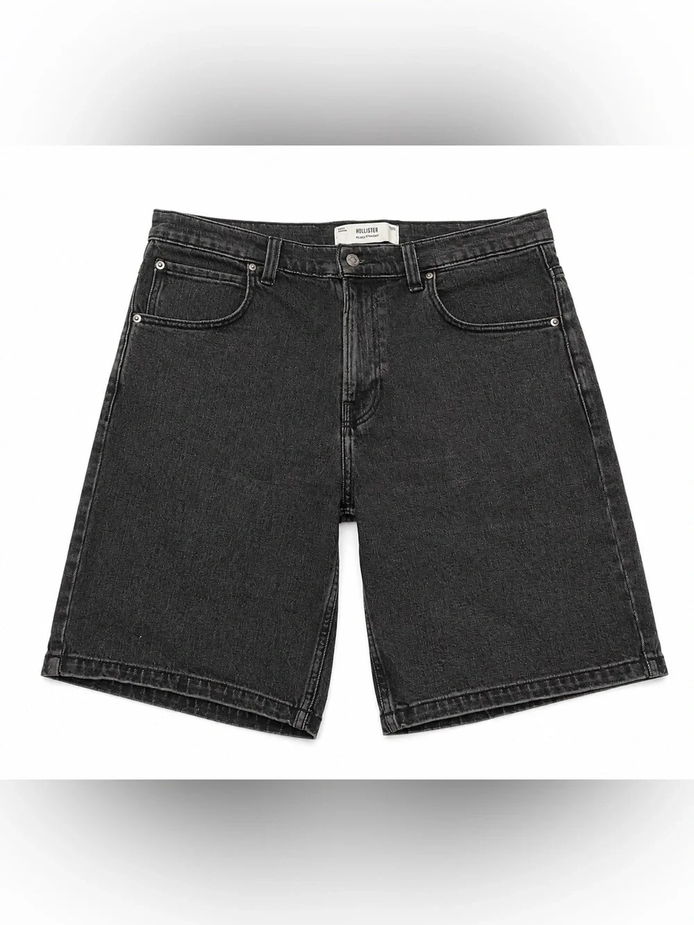 Hollister Black Baggy Jean Shorts